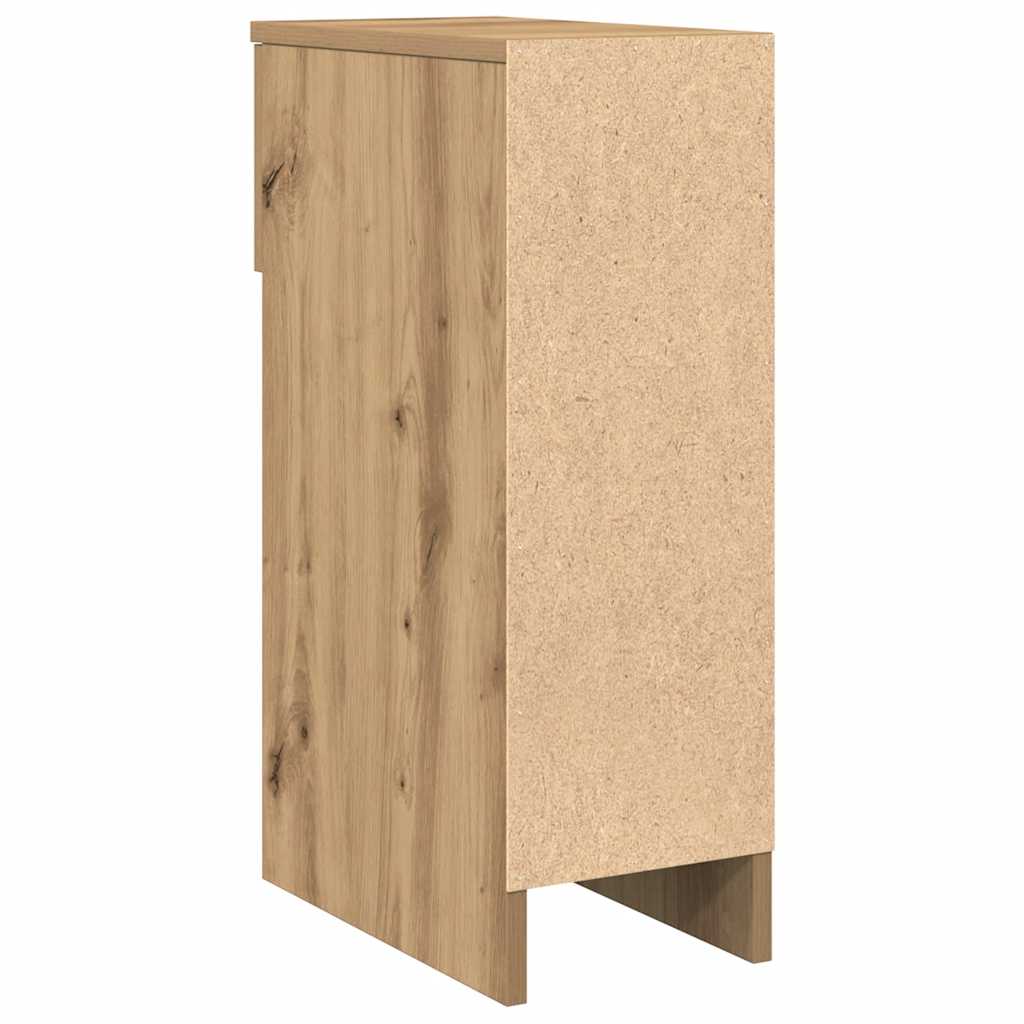 sengebord med skuffe 20x36x60 cm kunsteg