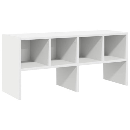 skostativ stabelbar 89,5x30x40 cm hvid