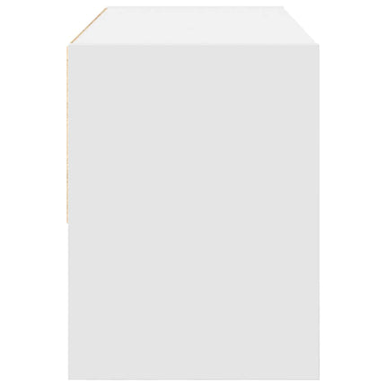 skostativ stabelbar 89,5x30x40 cm hvid