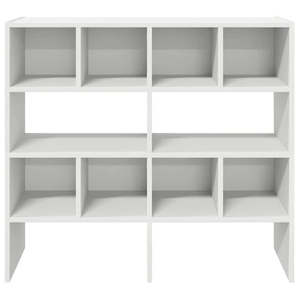 skostativer stabelbare 2 stk. 89,5x30x40 cm hvid
