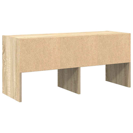 skostativ stabelbar 89,5x30x40 cm sonoma-eg