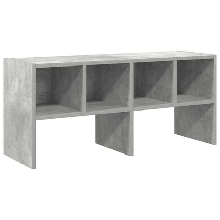 skostativ stabelbar 89,5x30x40 cm betongrå