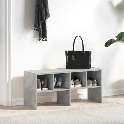 skostativ stabelbar 89,5x30x40 cm betongrå