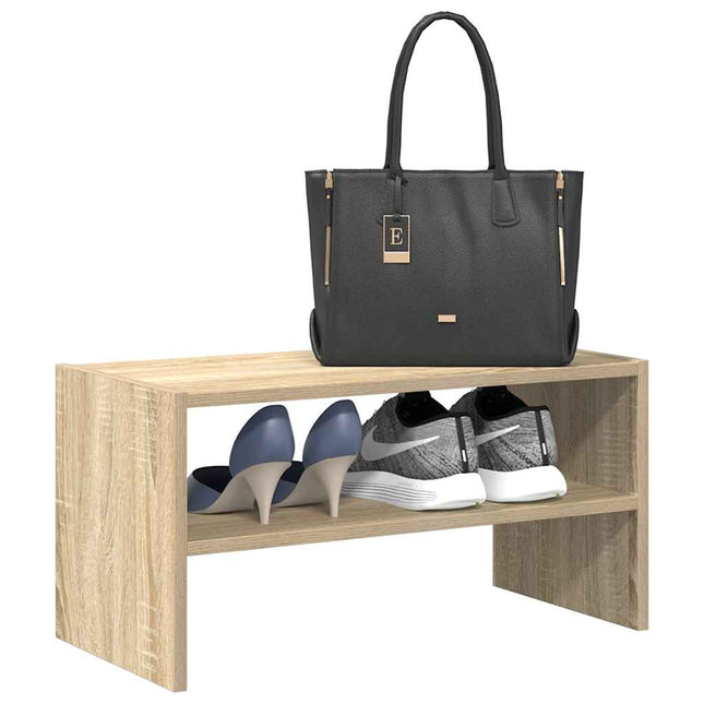 skostativ stabelbar 60x30x30,5 cm sonoma-eg