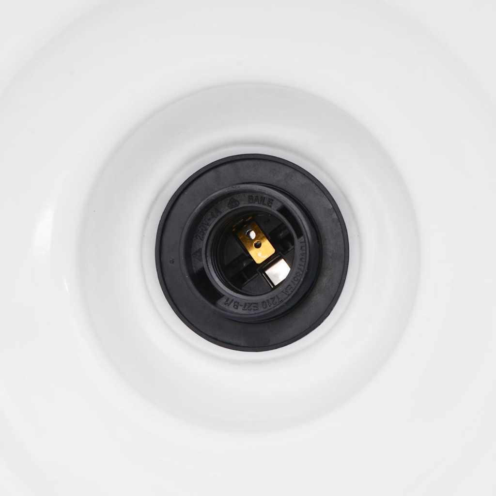 pendellampe højdejusterbar E27 Ø 31 cm metal glans grå