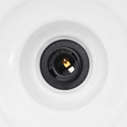 pendellampe højdejusterbar E27 Ø 31 cm metal glans rød