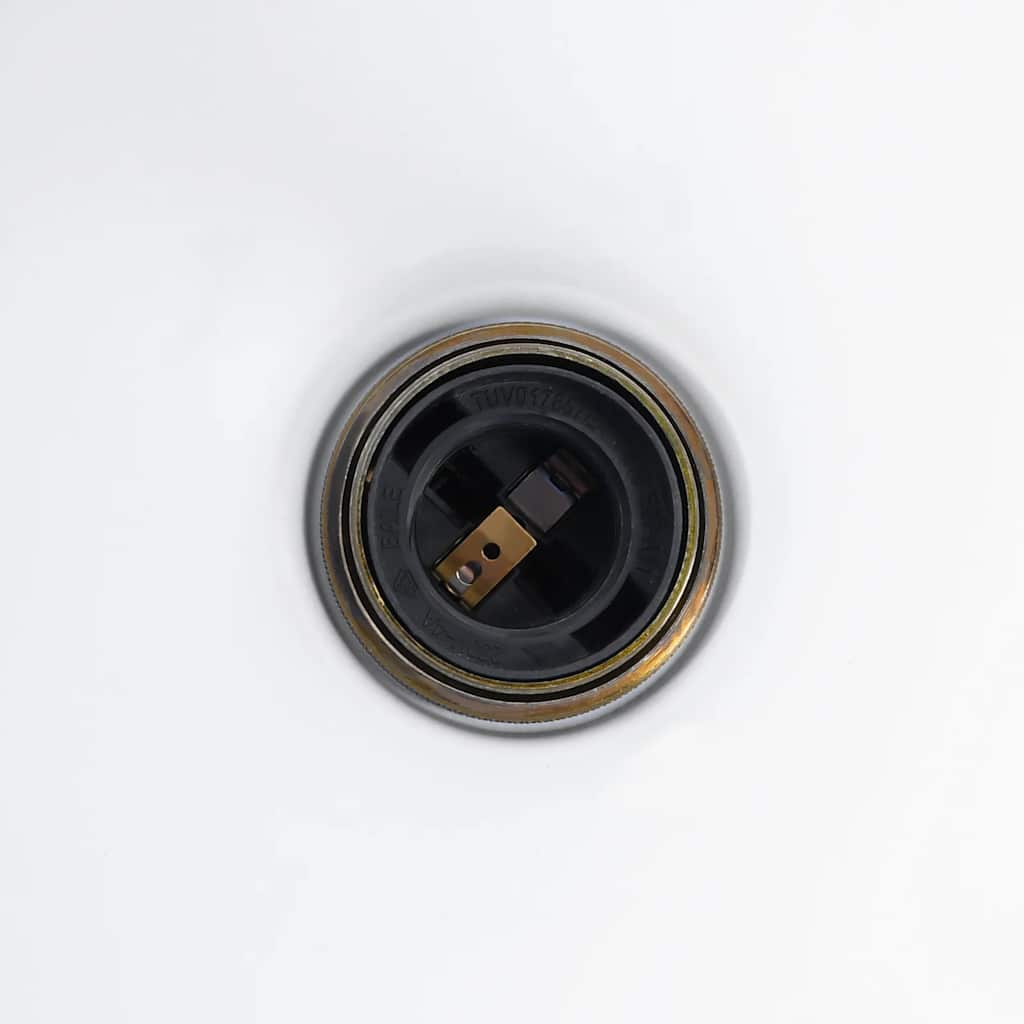 pendellampe højdejusterbar E27 Ø 22 cm metal glans orange