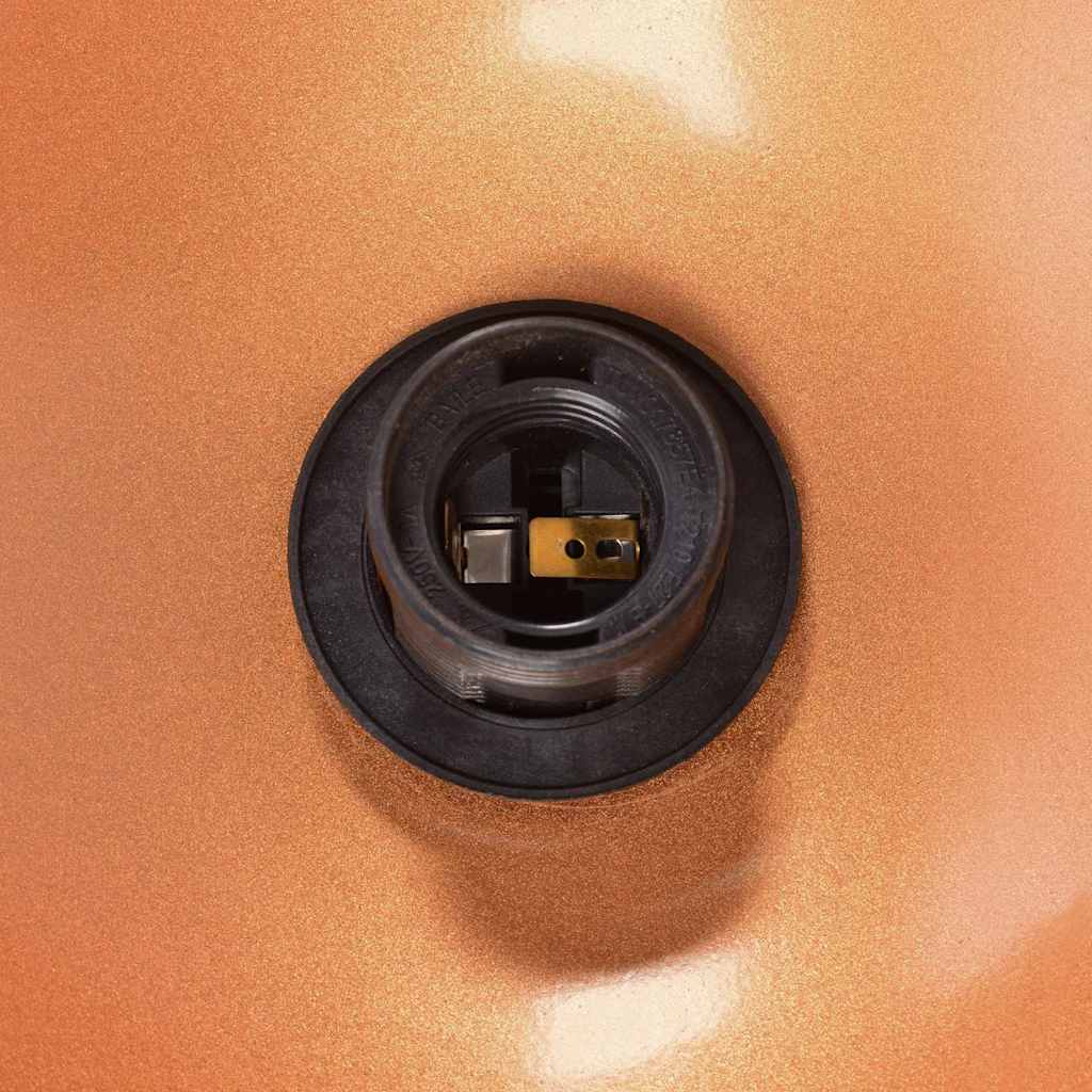 pendellamper 2 stk højdejusterbar E27 Ø 30 cm metal sort