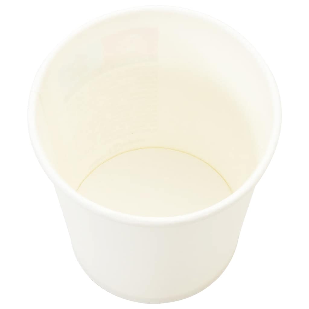 kaffekopper af papir 1000 stk. 4oz 100ml hvid