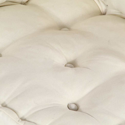 modulær sofaenhed stof 70x70x54 cremefarvet