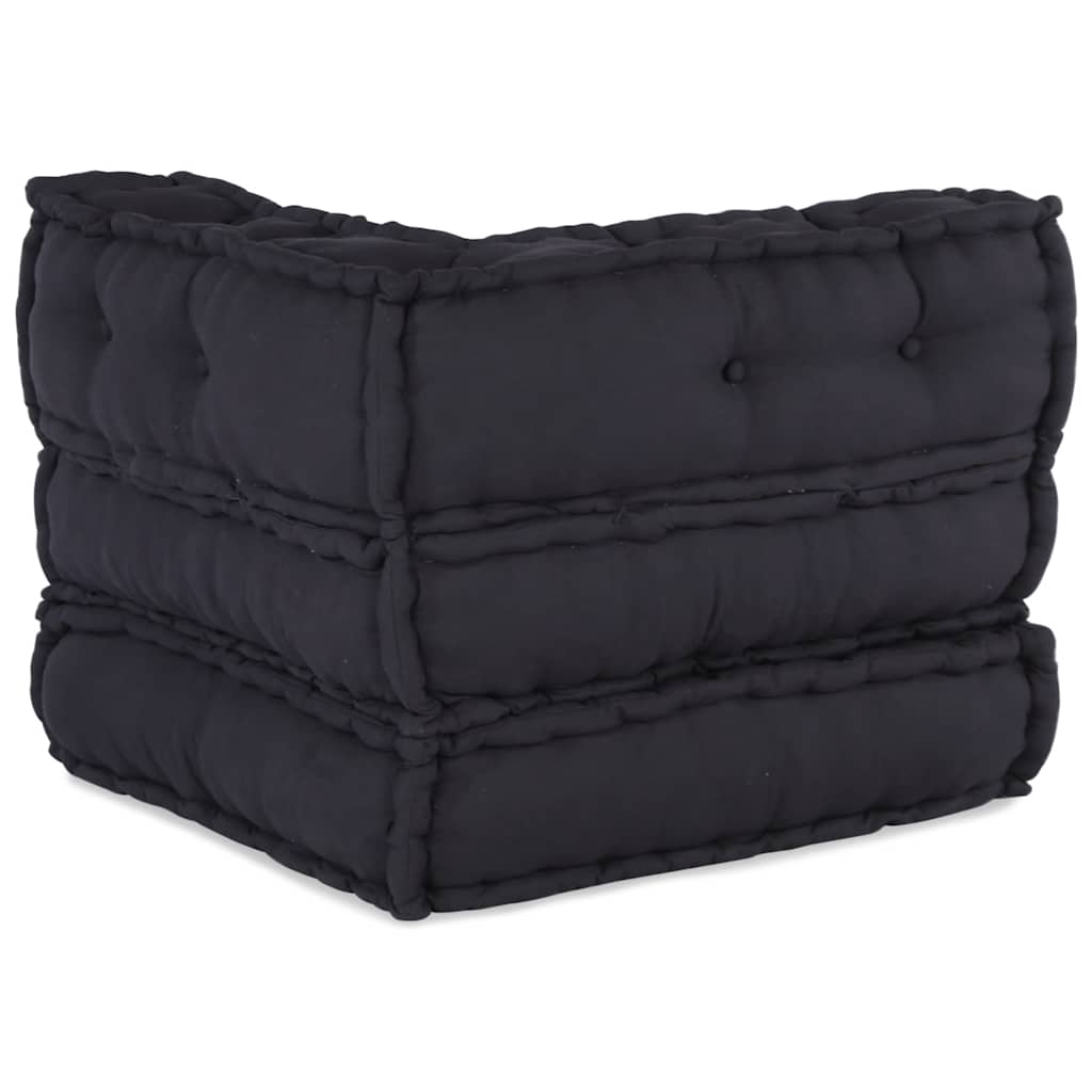 modulær sofaenhed stof 70x70x54 antracitgrå