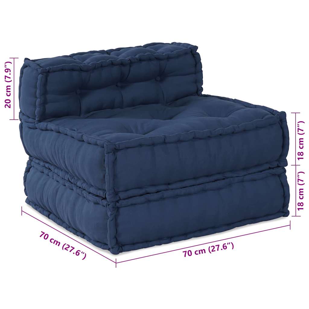 Modul Sofa Indigo 70 x 70 x 56 cm Stof