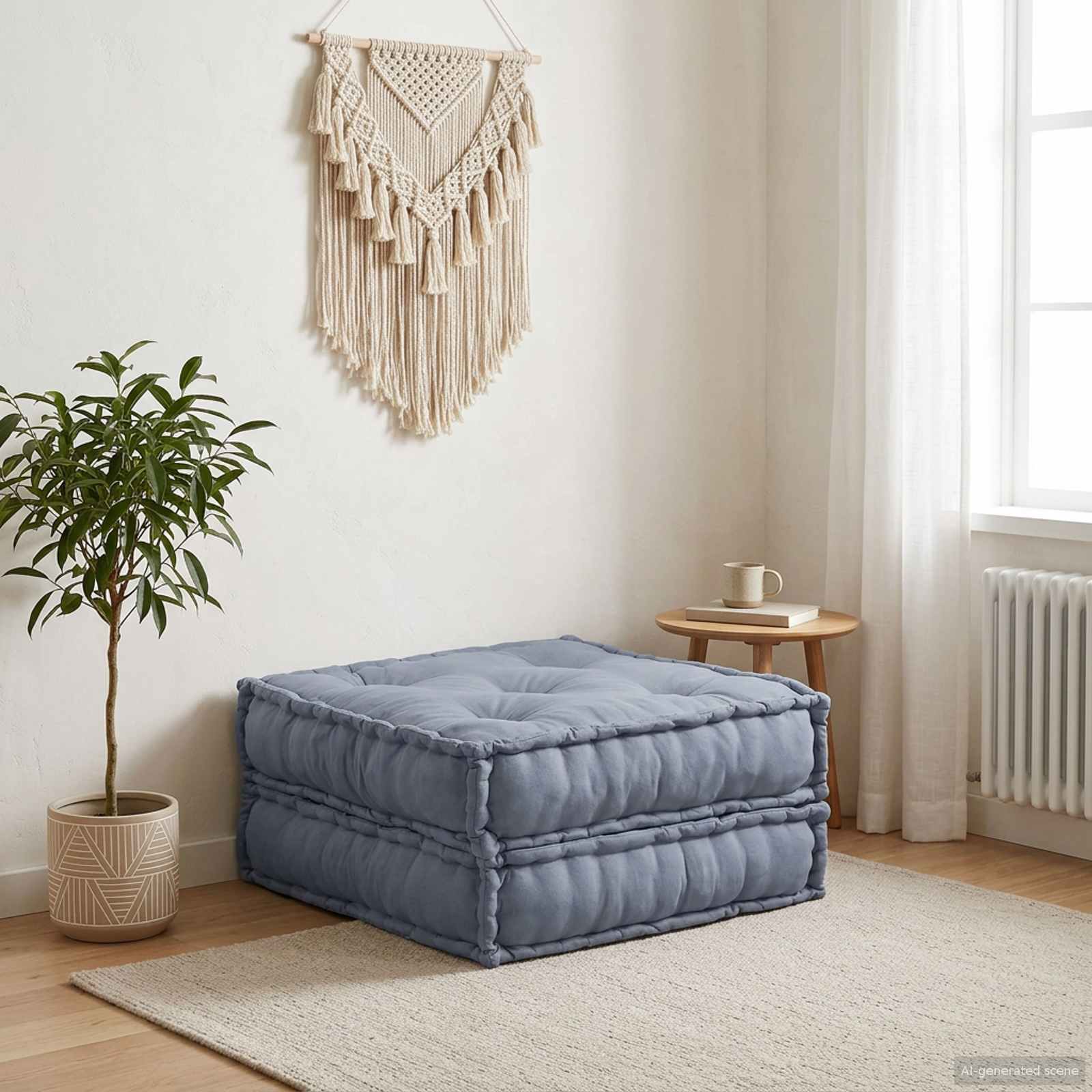 Modulssofa Enhed Grå 70 x 70 x 36 cm Stof