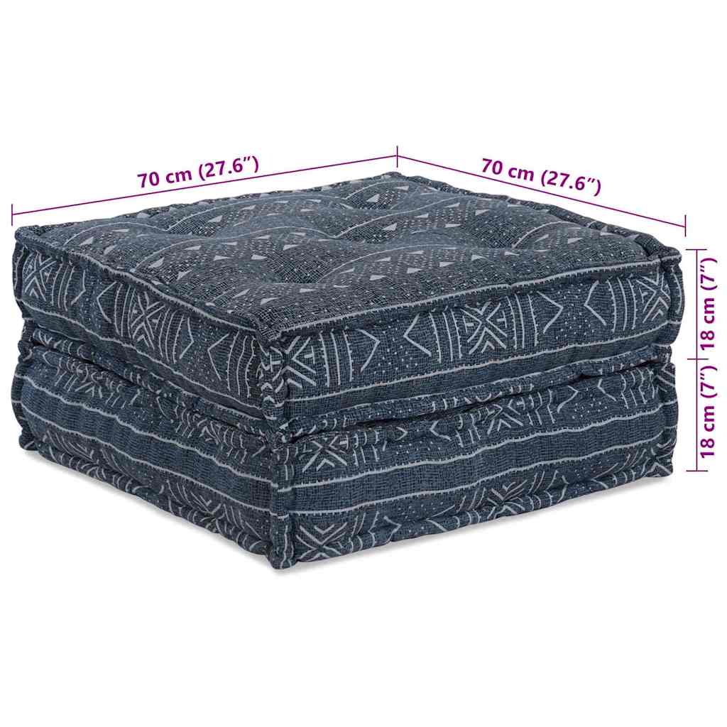 Modul Sofa Indigo Print 70 x 70 x 36 cm Stof