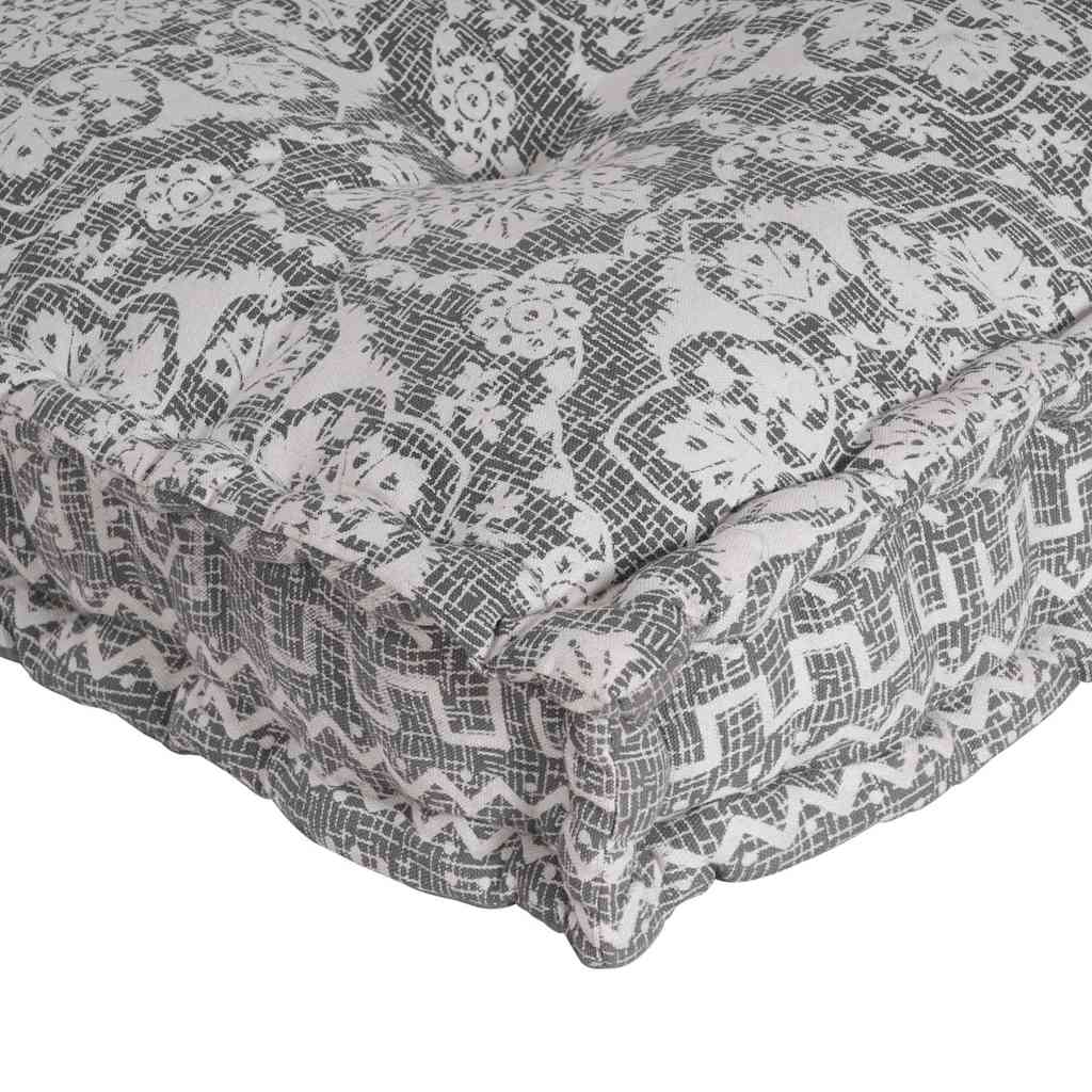 Sofa pude Lysegrå 120 x 80 x 12 cm Stof