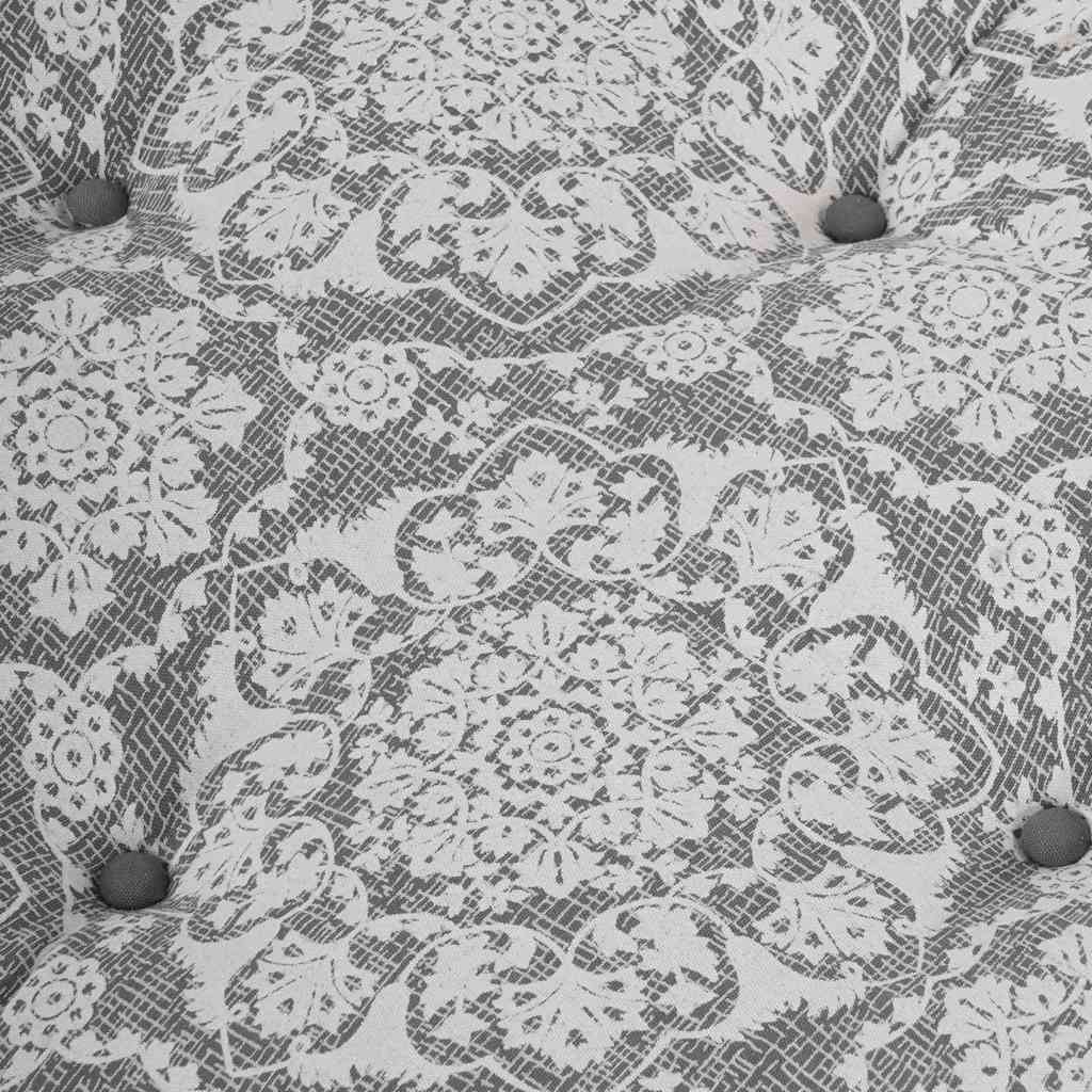 Sofa pude Lysegrå 120 x 80 x 12 cm Stof