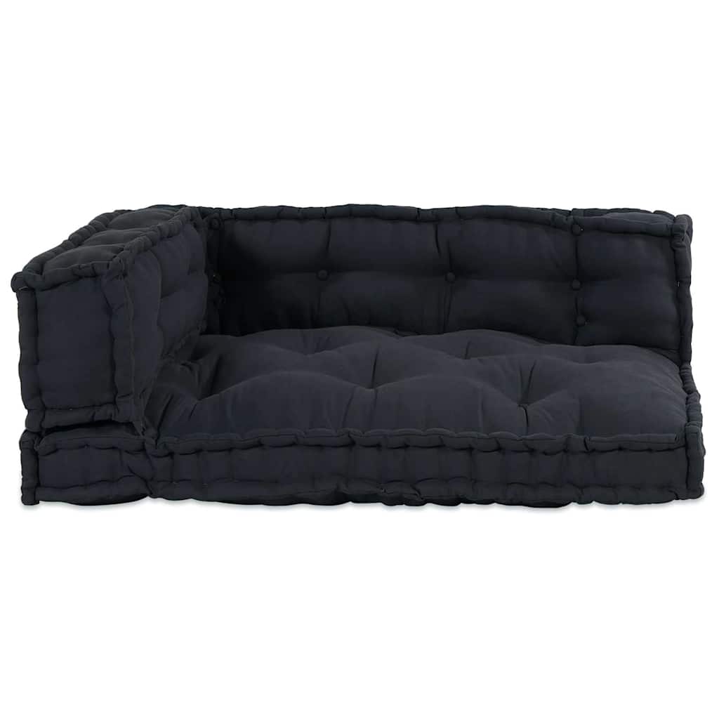 Sofa pude 3 pcs Antracit Stof