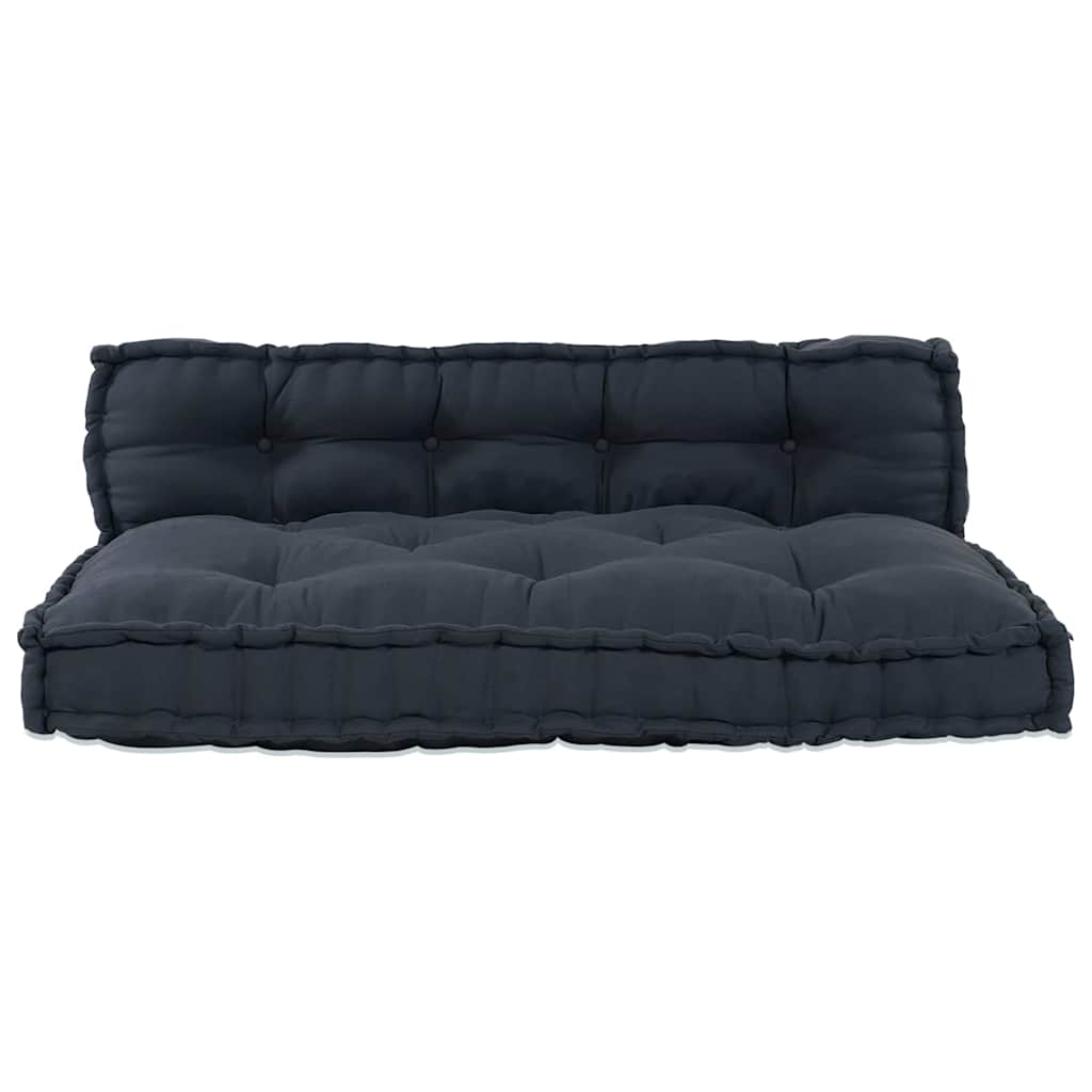 Sofa pude 2 pcs Antracit Stof