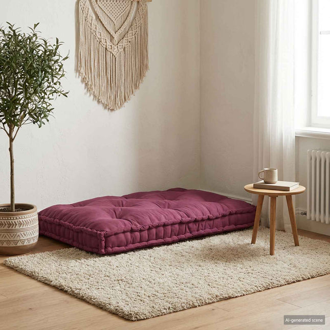Palle Sofa Pude Bordeaux 120 x 80 x 12 cm Stof