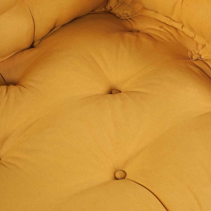 Palle Sofa Pude 2 stk. Stof Gul 120 x 80 x 38 cm