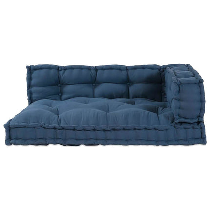 Palle Sofa Pude 3 stk. Stof Indigo 120 x 80 x 38 cm