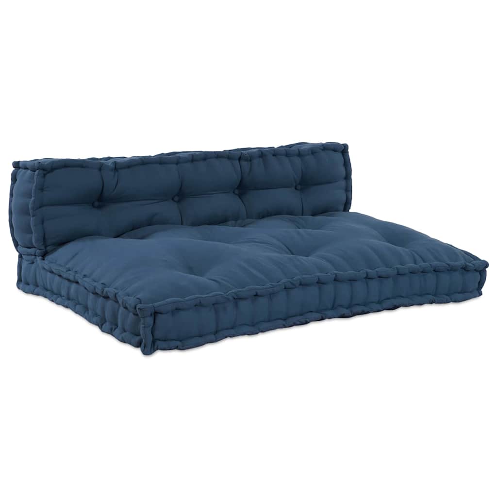 Sofa pude 2 pcs Indigo Stof