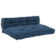 Sofa pude 2 pcs Indigo Stof