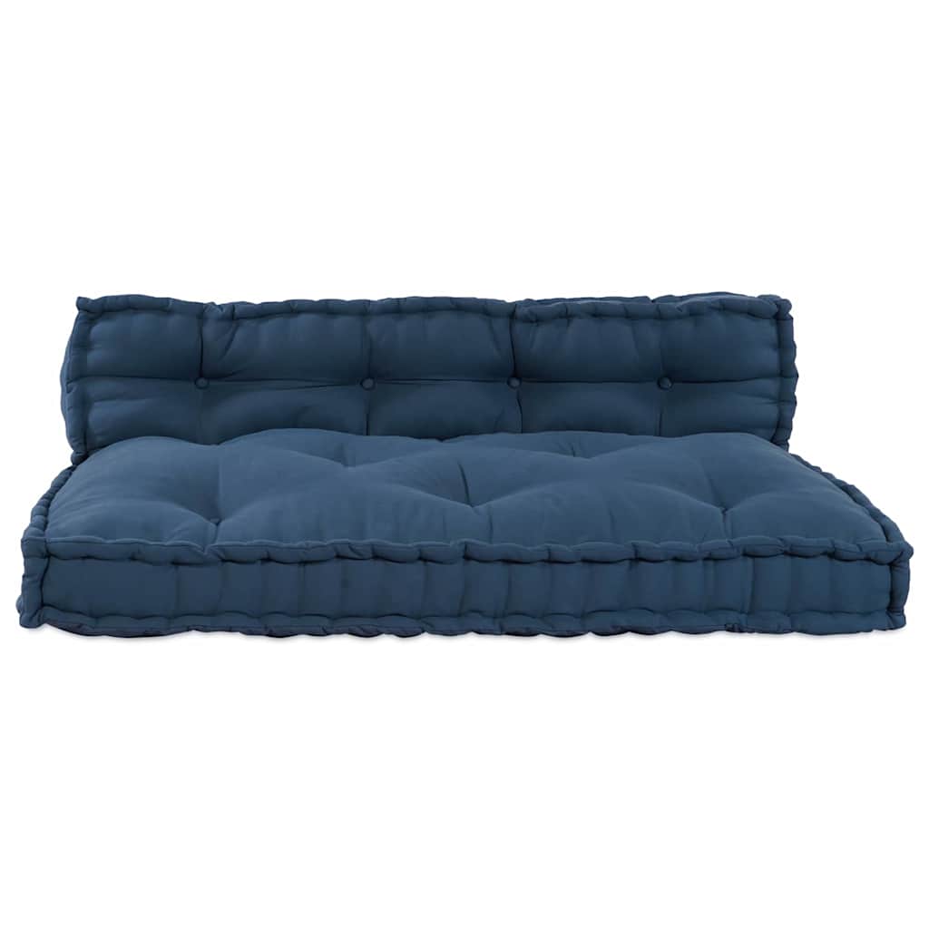 Sofa pude 2 pcs Indigo Stof