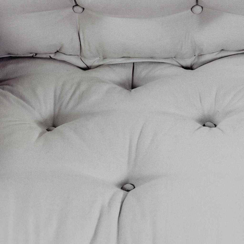 Sofa pude 3 pcs Grå Stof