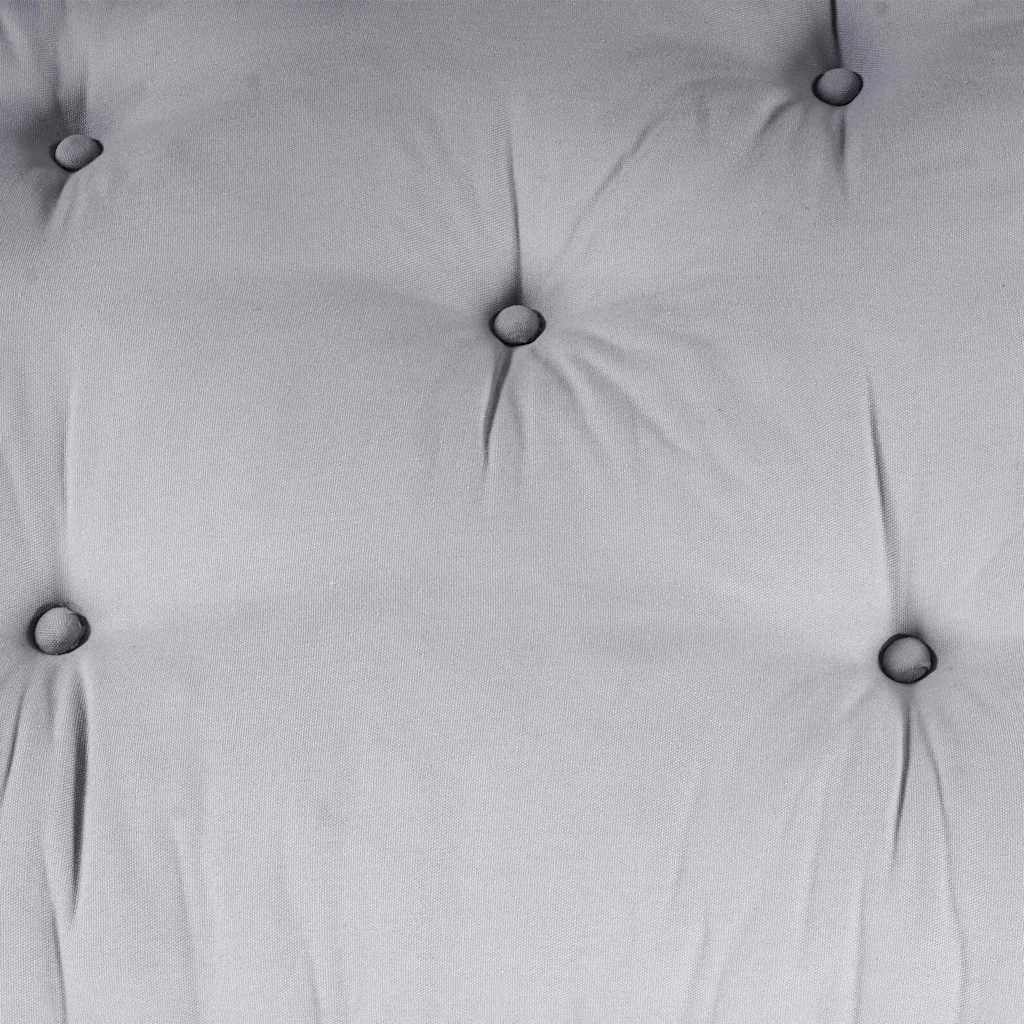 Sofa pude 2 pcs Grå Stof