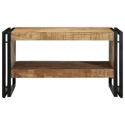 sofabord 70x50x38 cm massivt ru mangotræ