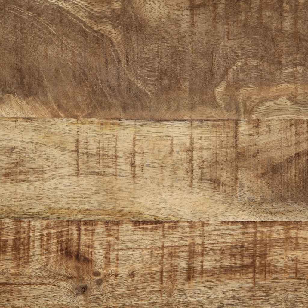 sofabord 50x50x38 cm massivt ru mangotræ