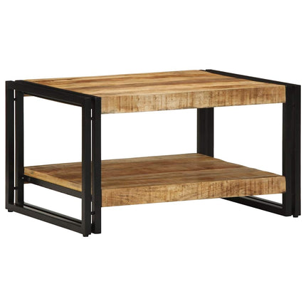 sofabord 70x50x38 cm massivt ru mangotræ