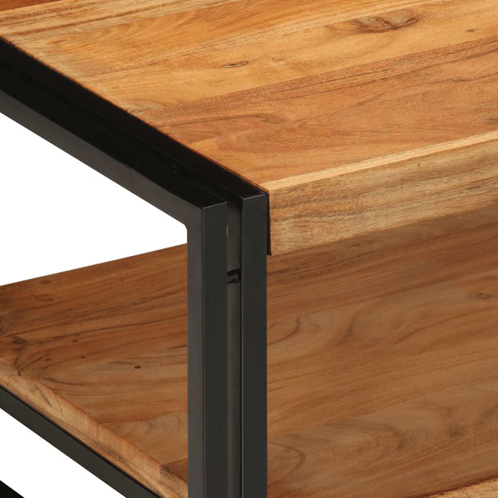 sofabord 70x50x38 cm massivt akacietræ