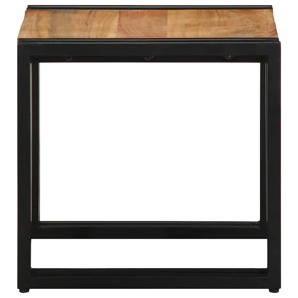 Sofabord Brun 40 x 40 x 38 cm Massivt akacietræ
