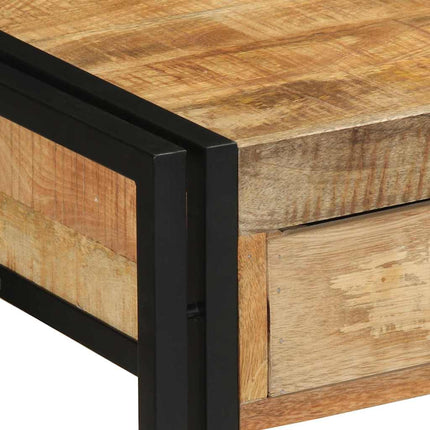 Konsolbord med skuffe Brun 120 x 33 x 75 cm Massivt mangotræ