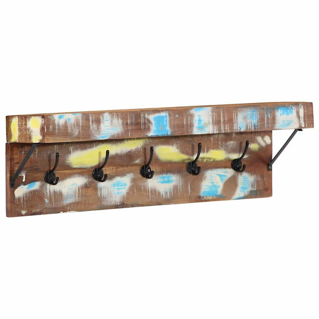 Jakkeholder Flerfarvet 73 x 19 x 23 cm Massivt genbrugstræ