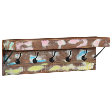 Jakkeholder Flerfarvet 73 x 19 x 23 cm Massivt genbrugstræ