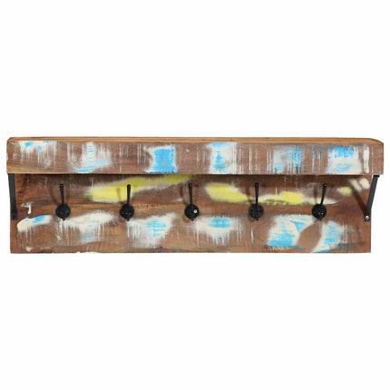 Jakkeholder Flerfarvet 73 x 19 x 23 cm Massivt genbrugstræ