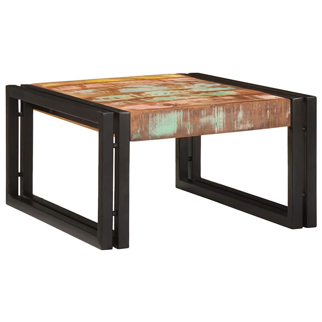 Badeværelseshylde 60 x 50 x 23 cm Massivt mangotræ og jern