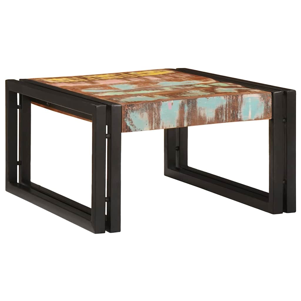 Badeværelseshylde 60 x 50 x 23 cm Massivt mangotræ og jern