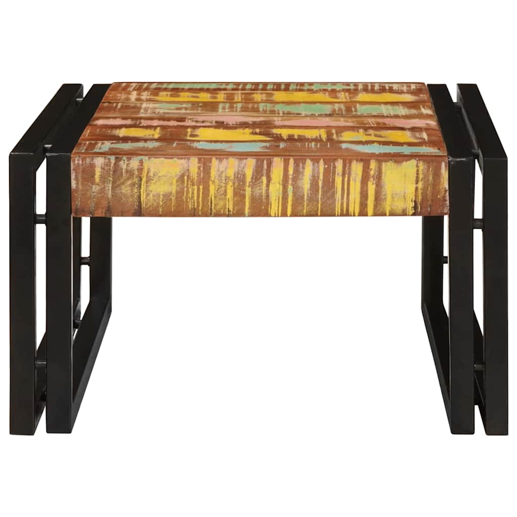 Badeværelseshylde 60 x 50 x 23 cm Massivt mangotræ og jern