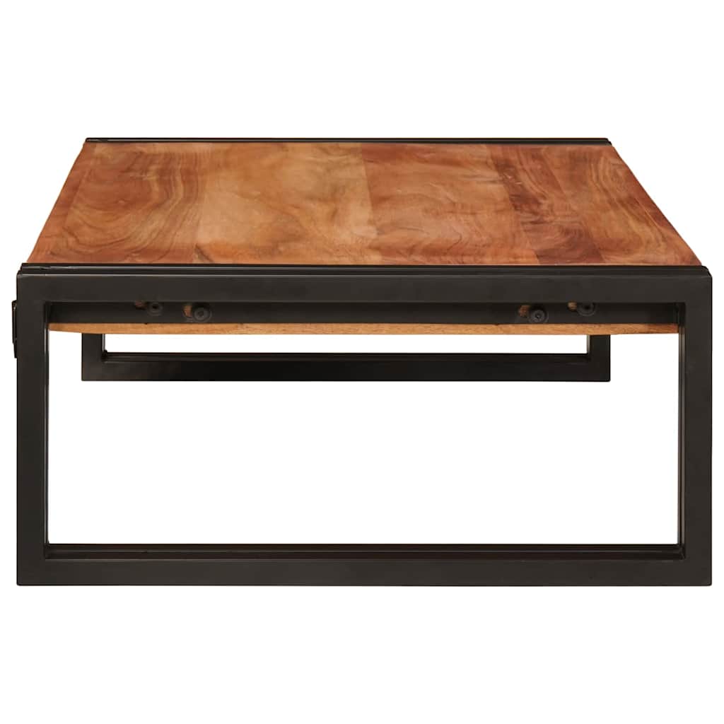 Badeværelseshylde 80 x 50 x 23 cm Massivt mangotræ og jern