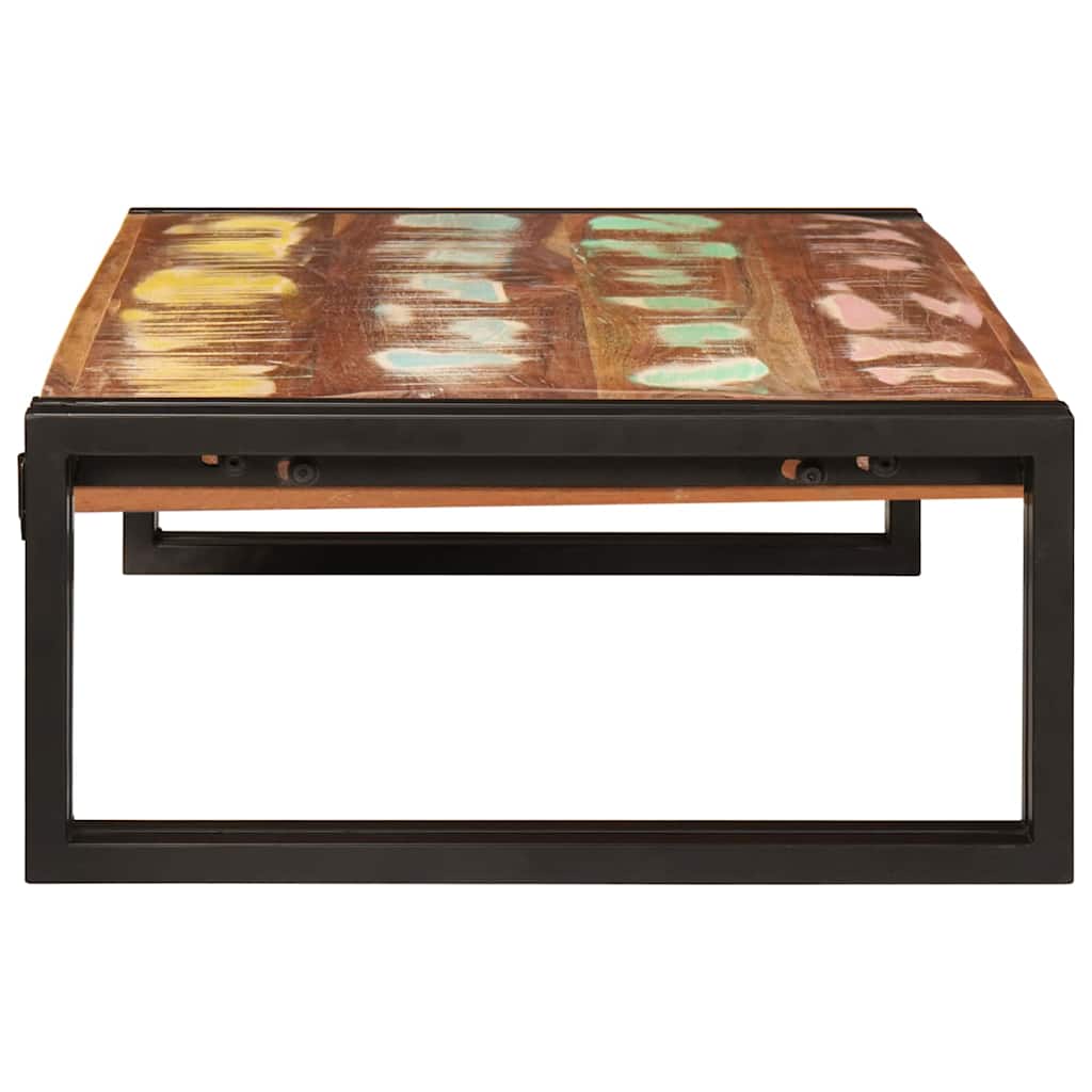 Badeværelseshylde 80 x 50 x 23 cm Massivt mangotræ og jern