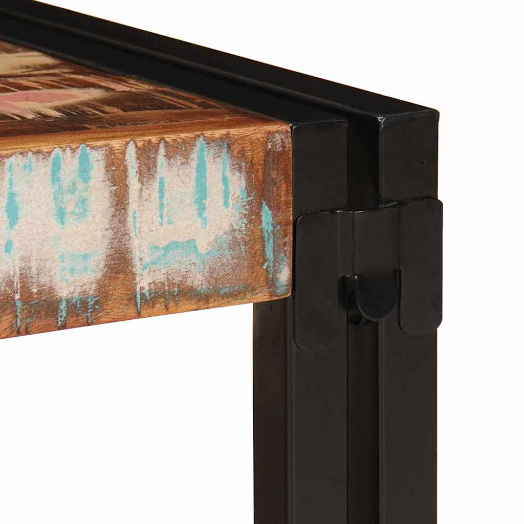 Badeværelseshylde 100 x 50 x 23 cm Massivt mangotræ og jern