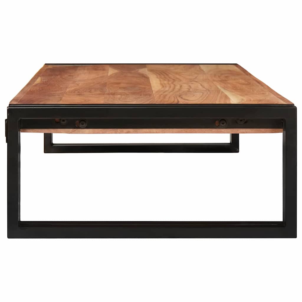 Badeværelseshylde 120 x 50 x 23 cm Massivt mangotræ og jern