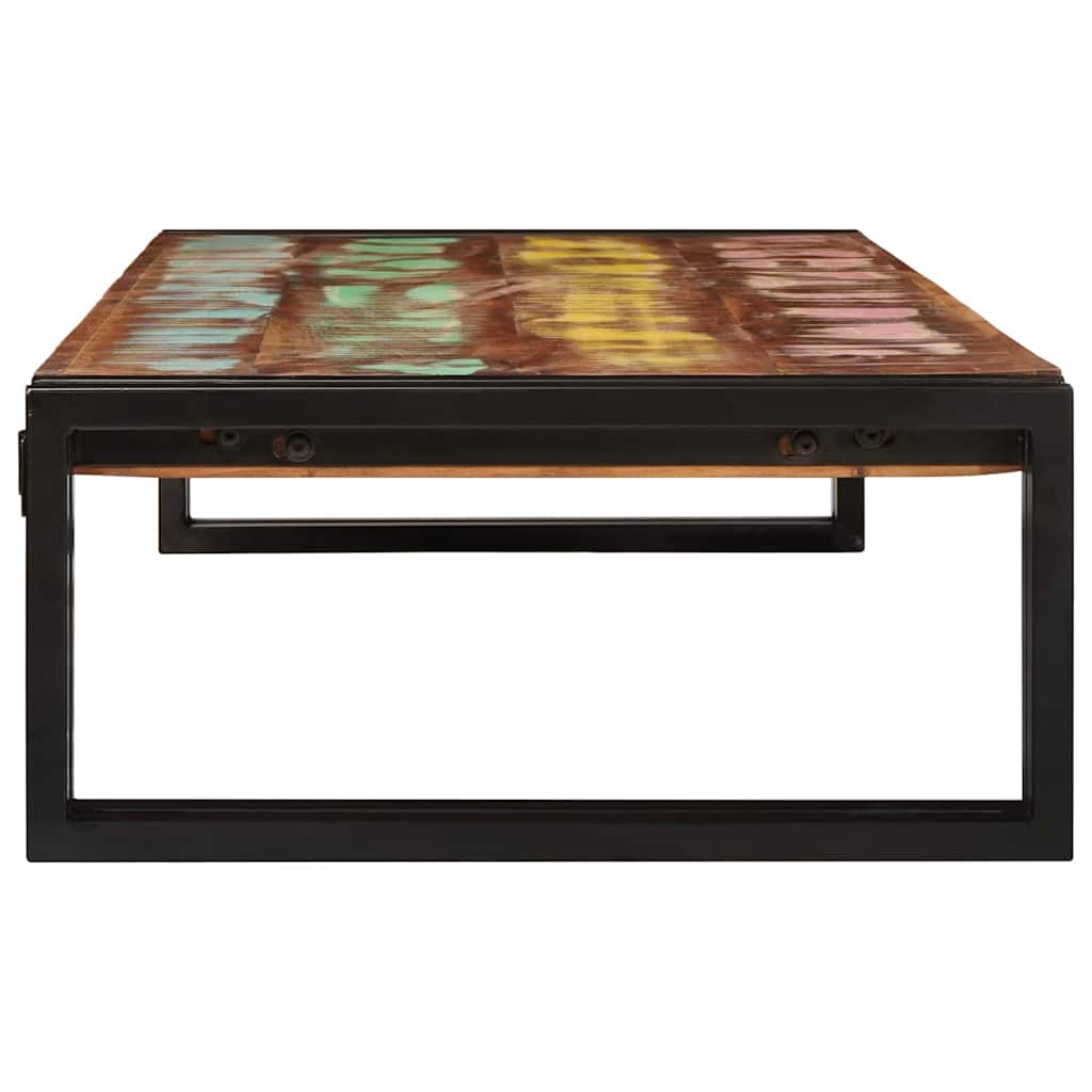 Badeværelseshylde 120 x 50 x 23 cm Massivt mangotræ og jern