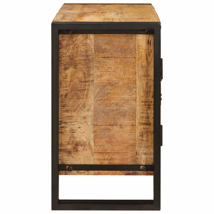 Vaskeskab med hylde Brun 71 x 33 x 58 cm Massivt mangotræ