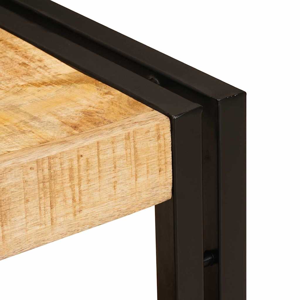 Badeværelsesvaskeskab 71 x 33 x 58 cm Massivt mangotræ og jern