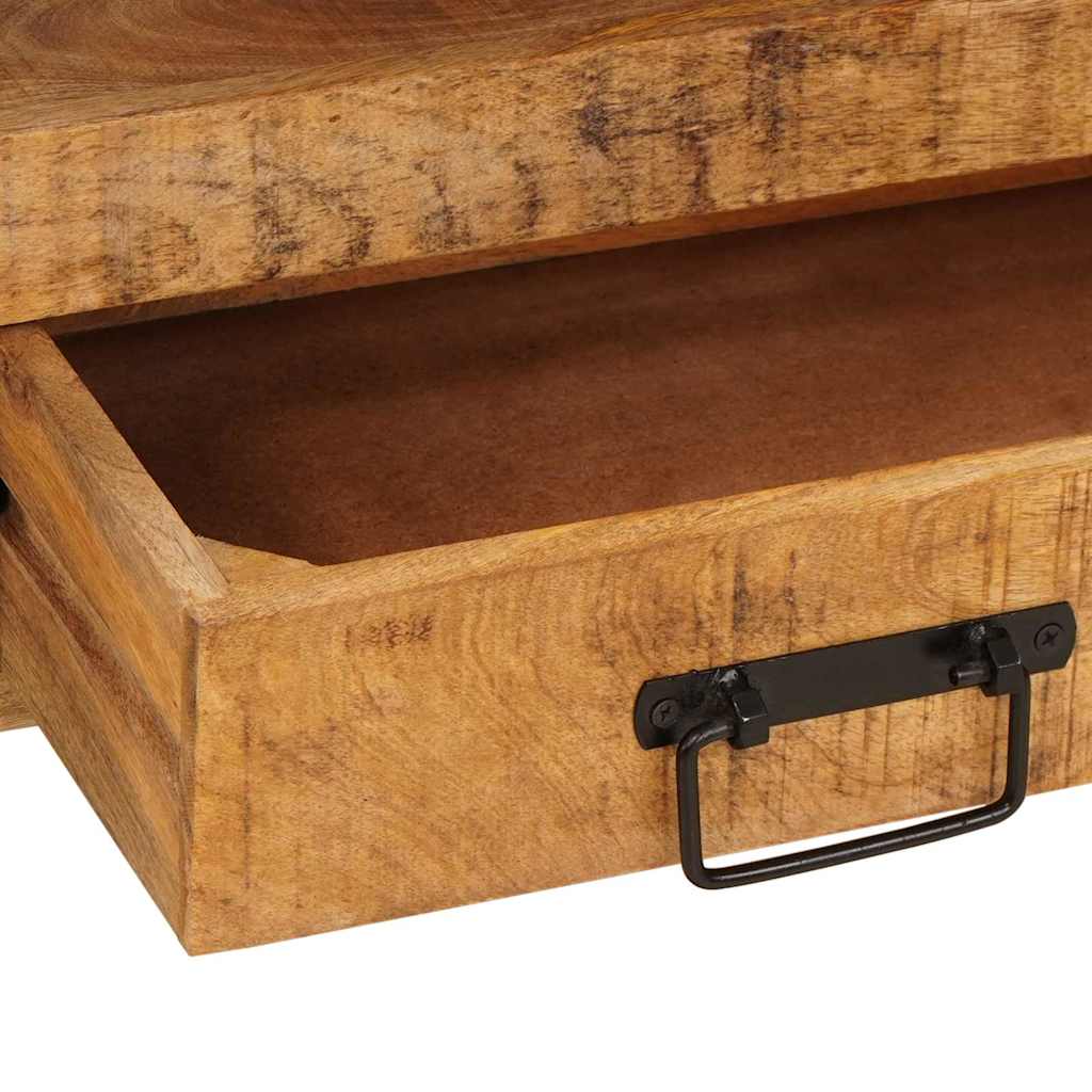 Badeværelsesvaskeskab 71 x 33 x 58 cm Massivt mangotræ og jern